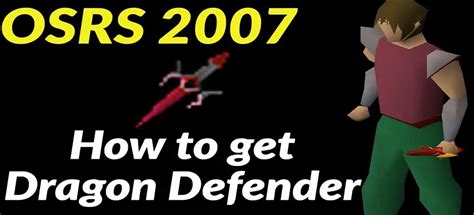 How to get a Dragon Defender in OSRS? - Best OSRS Guides