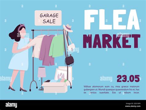 Flea Market Flyer Graphics