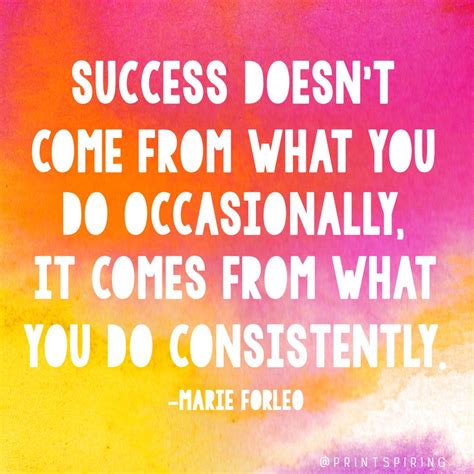 Consistency is key. #inspirational #quote #printspiring on.fb.me ...