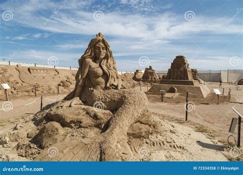 Lara Sandland Sculptures editorial stock photo. Image of sandland ...