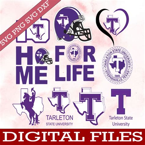 Bundle 10 Files Tarleton State Texans Football Team svg, Tar - Inspire Uplift