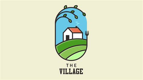 The Village logo design on Behance