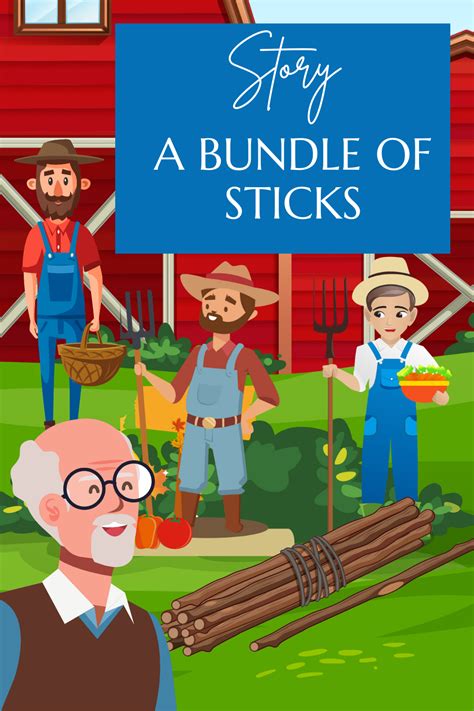 Three Sons And A Bundle of Sticks | Moral stories for kids, Short ...