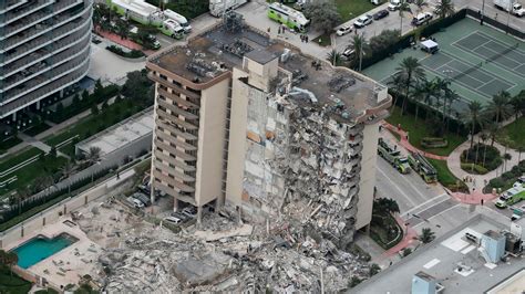 Building collapse in Miami: Structure had been sinking into the earth