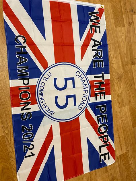 Glasgow Rangers champions 55 flag 5ft x 3FT brand new in | Etsy