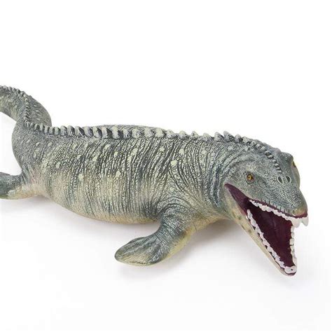 17‘’ Realistic Mosasaurus Dinosaur Soft Action Figure Model Toy Decor ...