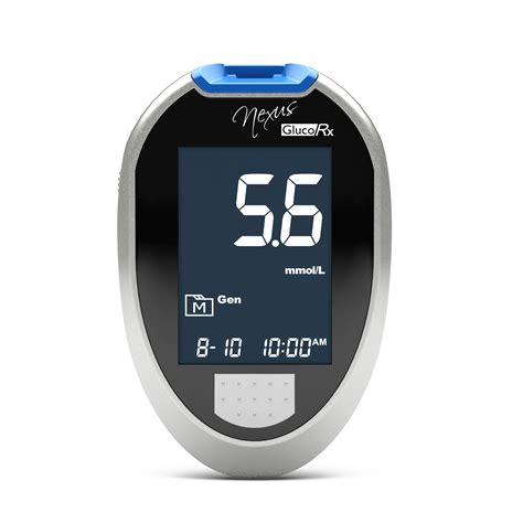 GlucoRx Nexus Blood Glucose Meter | GlucoRx