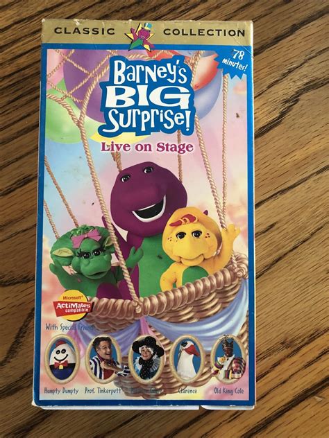 Barney’s Big Surprise RARE 1998 Release VHS Classic Collection 45986020239 | eBay