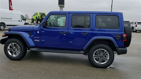 2022 Jeep Wrangler Blue