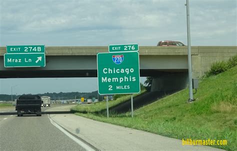 A BGS two miles from I-270 on EB I-44/U.S. Rt. 50. (June, 2022)