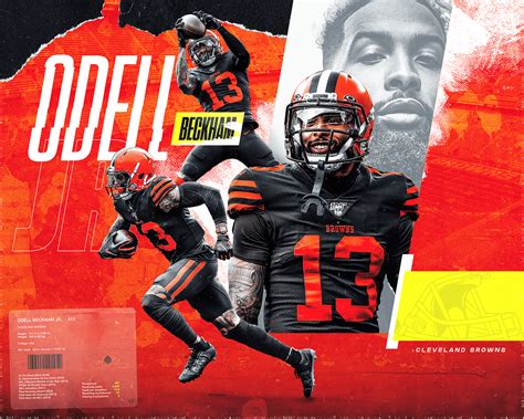 Odell Beckham JR. | Cleveland Browns | Behance