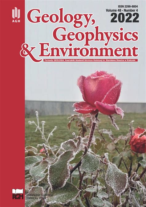 Geology, Geophysics & Environment 2022, Vol. 48, No. 4 | Wydawnictwo AGH