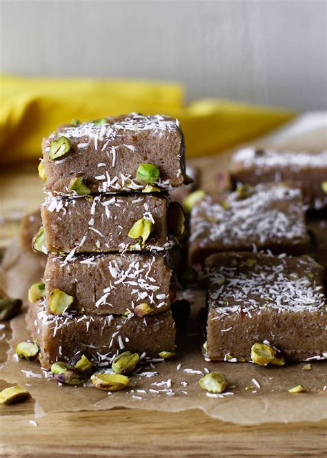 Vegan Tahini Date Halva - Flora & Vino | Recipe | Halva, Halva recipe, Vegan candies