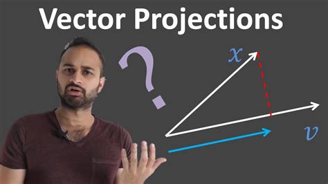 Vector Projections : Data Science Basics - YouTube