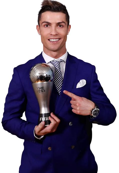 Cristiano Ronaldo The Best FIFA Men’s Player Awards football render ...