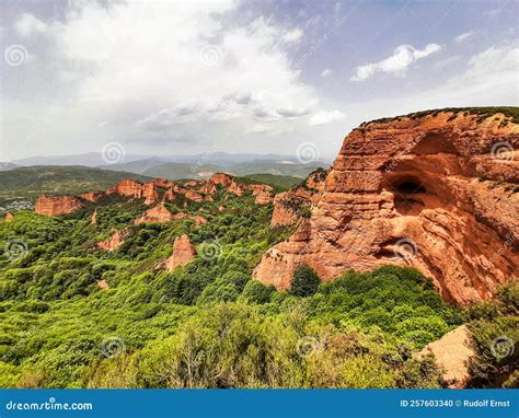 Las Medulas, Ancient Roman Mines In Leon, Spain. Royalty-Free Stock ...