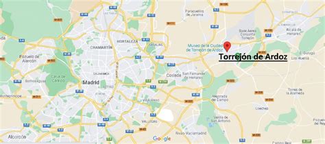 ¿Dónde está Torrejón de Ardoz? Mapa Torrejón de Ardoz - ¿Dónde está la ciudad?