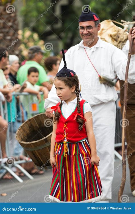 Madeira Wine Festival in Funchal Editorial Stock Image - Image of ...