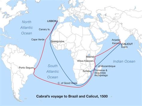 a map showing the route of several different destinations in the world ...