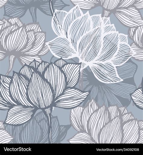 Flower Line Art Vector Background | Best Flower Site