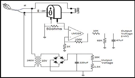 Circuit schematic for voltage measurement | Download Scientific Diagram