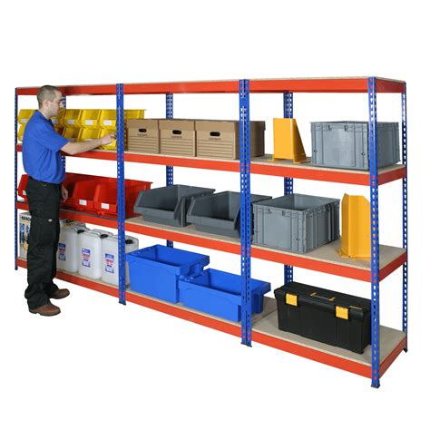 Heavy Rivet Industrial Shelving - High Quality Shelving - Premier Storage Projects