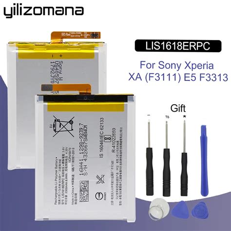 YILIZOMANA LIS1618ERPC Original Replacement Phone Battery Capacity ...