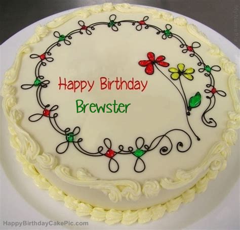 ️ Birthday Cake For Brewster