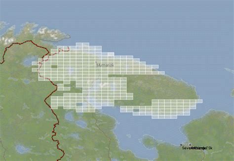 Download Murmansk oblast topographic maps - mapstor.com