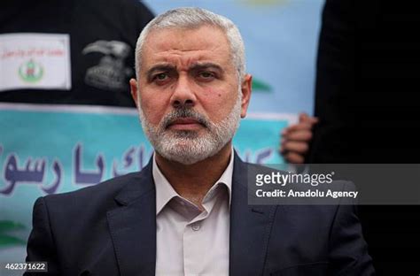 851 Senior Hamas Leader Ismail Haniyeh Stock Photos, High-Res Pictures ...