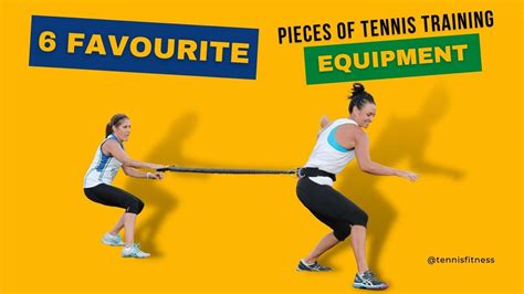 6 Tennis Training Equipment | Aids | Tennis Fitness