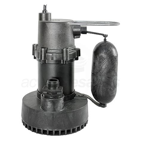 Little Giant 505701 5.5-ASP Submersible Sump / Utility Pump, 1/4 HP, 35 GPM