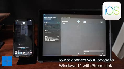 How to connect your iPhone to Windows 11 using Phone Link #windows11 - YouTube