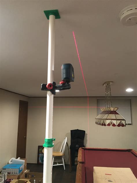 Laser Level Mounting Pole PVC by rk3d | Download free STL model | Printables.com