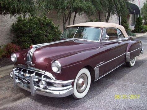 1950 Pontiac Chieftain Deluxe Convertible | Pontiac chieftain, Classic cars, Old classic cars