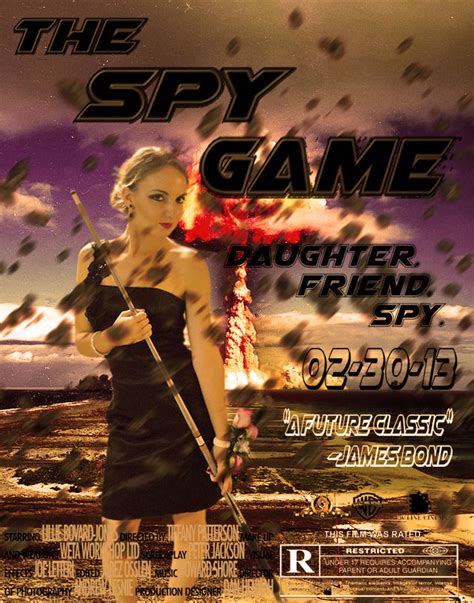 The Spy Game - Movie Poster by Gordonfan024 on DeviantArt