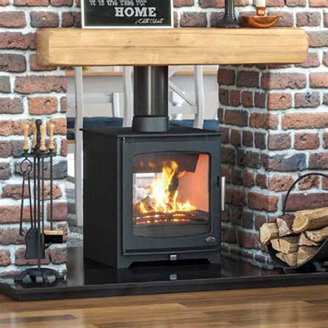 Henley Hazelwood Double Sided Wood Burning Stove - Logburners