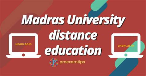 Madras University Distance Education Best Courses For 2023