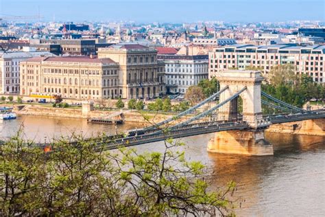 Budapest in summer stock photo. Image of eastern, background - 53806990