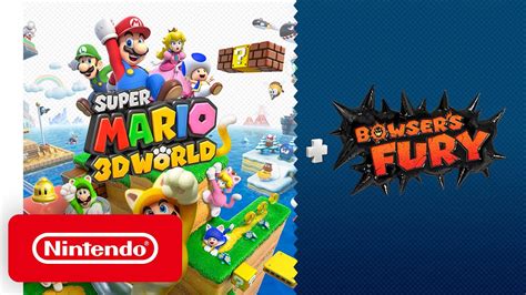 Super Mario 3D World + Bowser’s Fury - Announcement Trailer - Nintendo ...