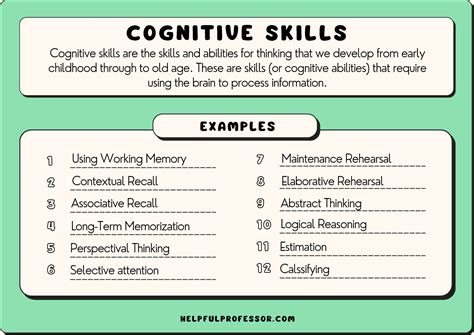 23 Cognitive Skills Examples (2025)