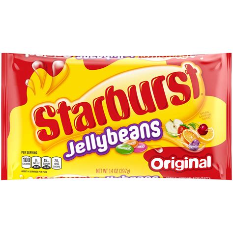 Starburst, Original Jelly Beans Candy, 14 Oz. - Walmart.com - Walmart.com