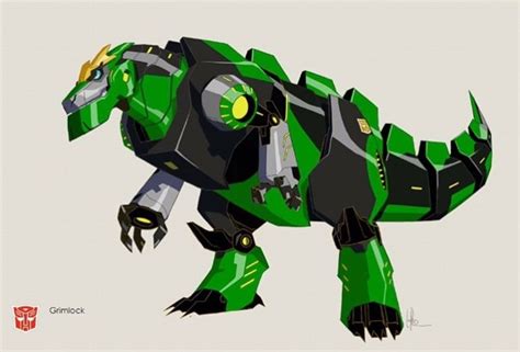 Transformers News: Transformers: Robots In Disguise (Animated Series): Grimlock Concept Art ...