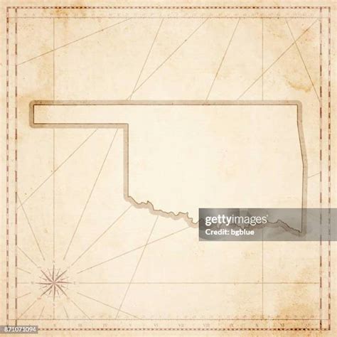 162 Oklahoma Map Vintage Stock Photos, High-Res Pictures, and Images ...