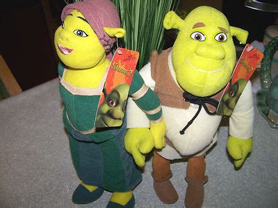 Shrek 2 Princess Fiona and Shrek Dreamworks Plush toy 14" New with tag | #253875777