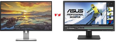 ASUS PB278Q vs DELL U2715H - Side by Side Comparative Analysis - The ...