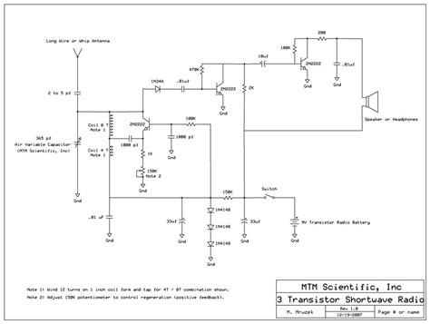 [DIAGRAM] Circuit Diagram Of Transistor Radio Receiver - MYDIAGRAM.ONLINE