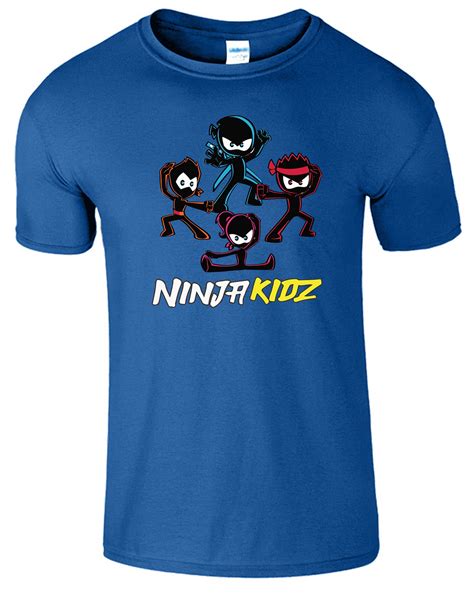 Ninja Karate kids T-Shirt Children Ninjaz TV Gaming T Shirt | Etsy