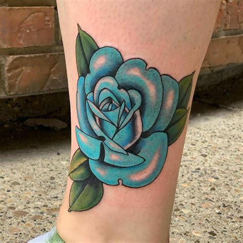 Top 81 Best Blue Rose Tattoo Ideas - [2021 Inspiration Guide]