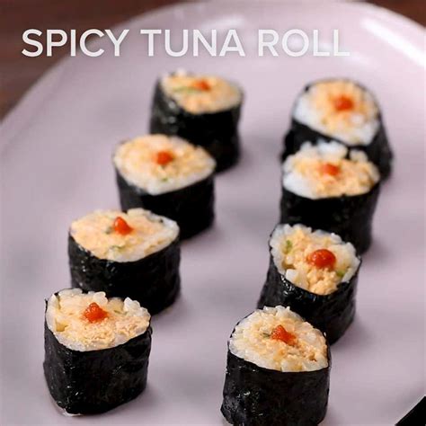 Spicy Tuna Roll Recipe by Tasty